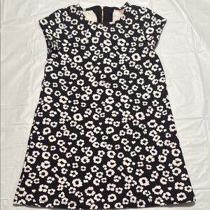 Gymboree Black and White Floral dress size 7